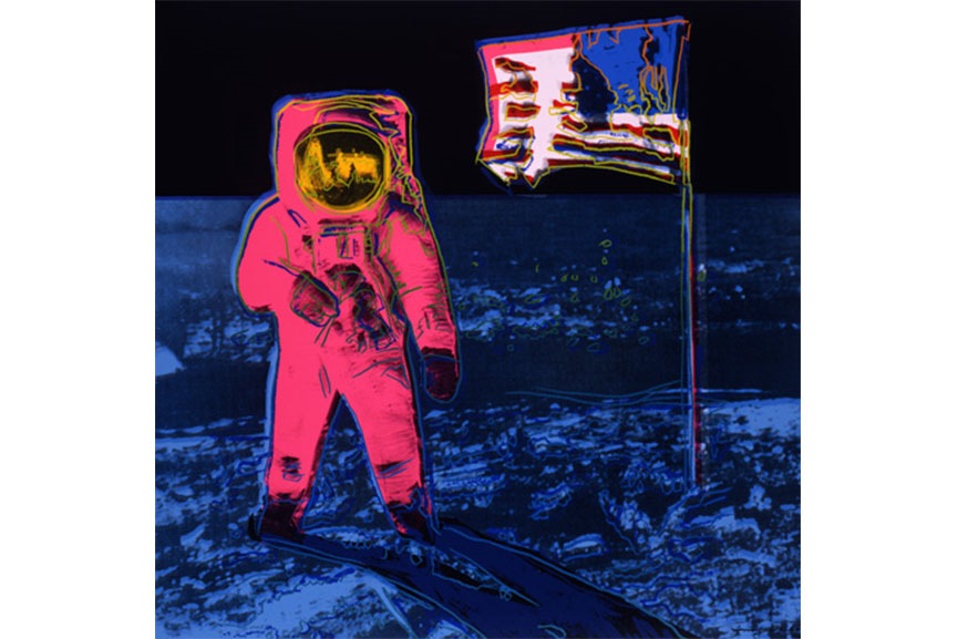 Andy Warhol Astronaut Print | THE LAST, LASTING IMAGES OF ANDY WARHOL ...