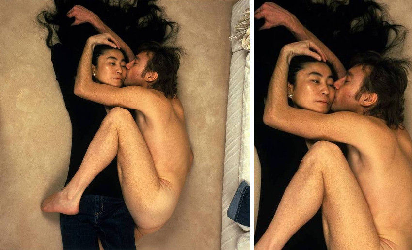 Lennon was killed only a couple of hours after Leibovitz photographed him a...