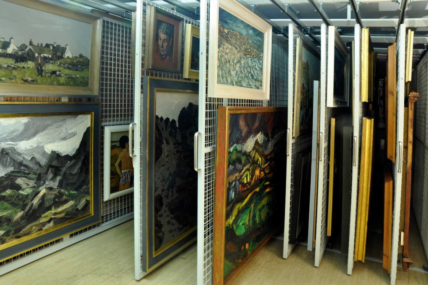 Freeports Carry Risks When It Comes To Fine Art Storage Widewalls   Art Storage Courtesy Of Rackline E1448043610308 