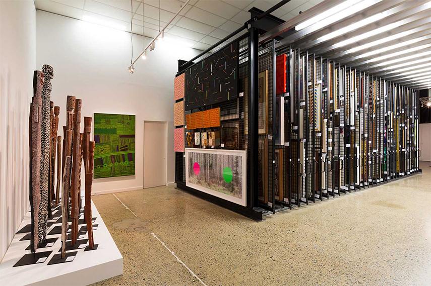 Artbank showroom in Sydney works policy financial
