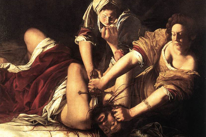 Artemisia Gentileschi Judith Beheading Holofernes