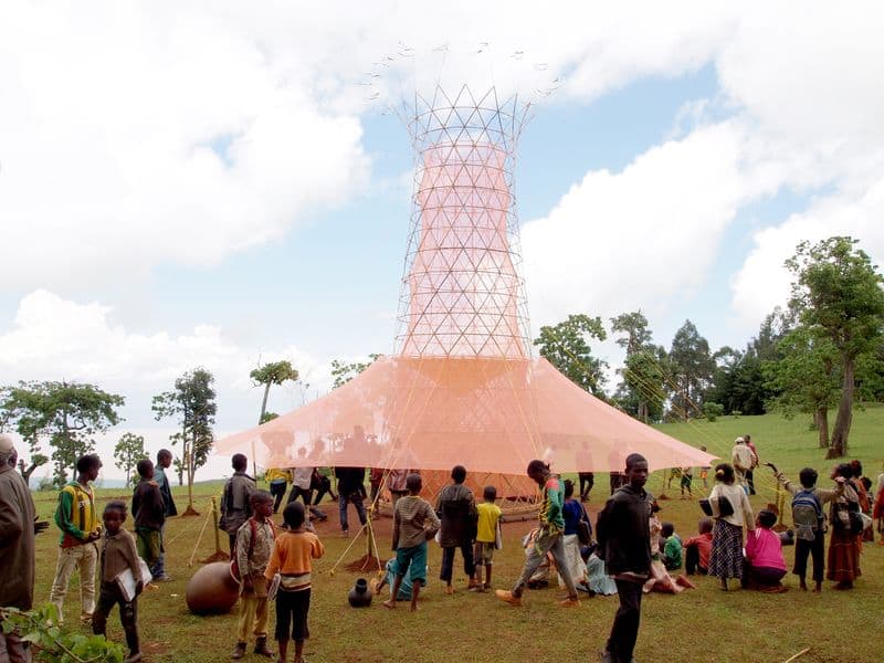 Arturo Vittori - Warka Water Tower, Dorze Inauguration