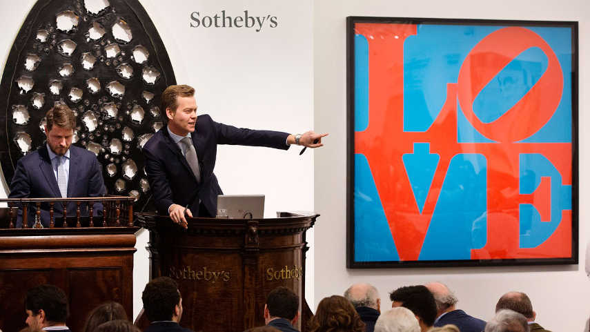 Auction houses say the art market is booming. But what lurks