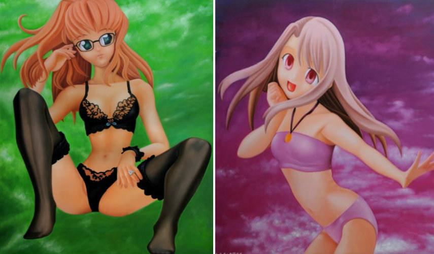 Aya Toshikawa - Arika 1, 2009 (left) - Yumi 1, 2008 (right)