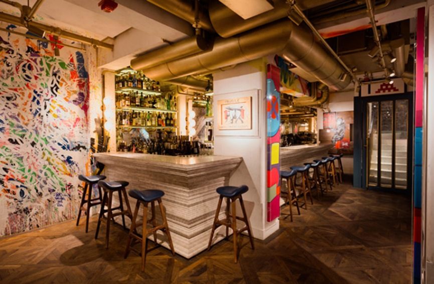BIBO Street Art Restaurant Hong Kong