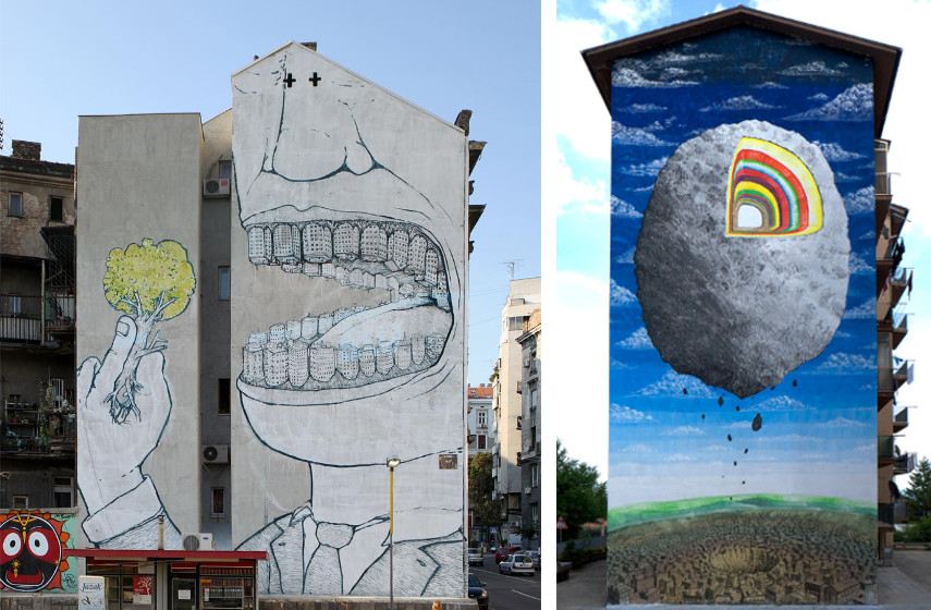 studio studio  free  new  free  new  studio  products  sales best  link  shop account  life  learn phones  service  buy music  shipping studio  products  sales best  link  shop account  life  learn phones  service  buy music  shipping BLU - Mural, Belgrade, Serbia, 2009 (Left), Mural, Campobasso, Italy, 2015 (Right)