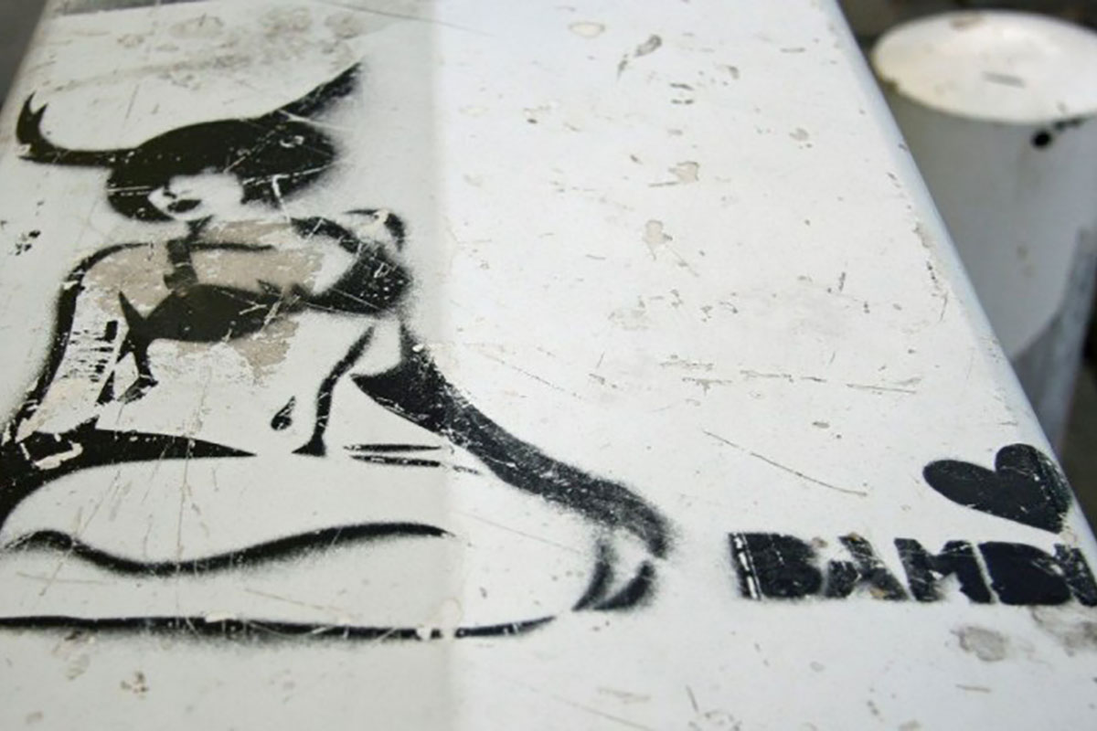 BAMBI STREET ART REBELLION AND STARDOM Widewalls