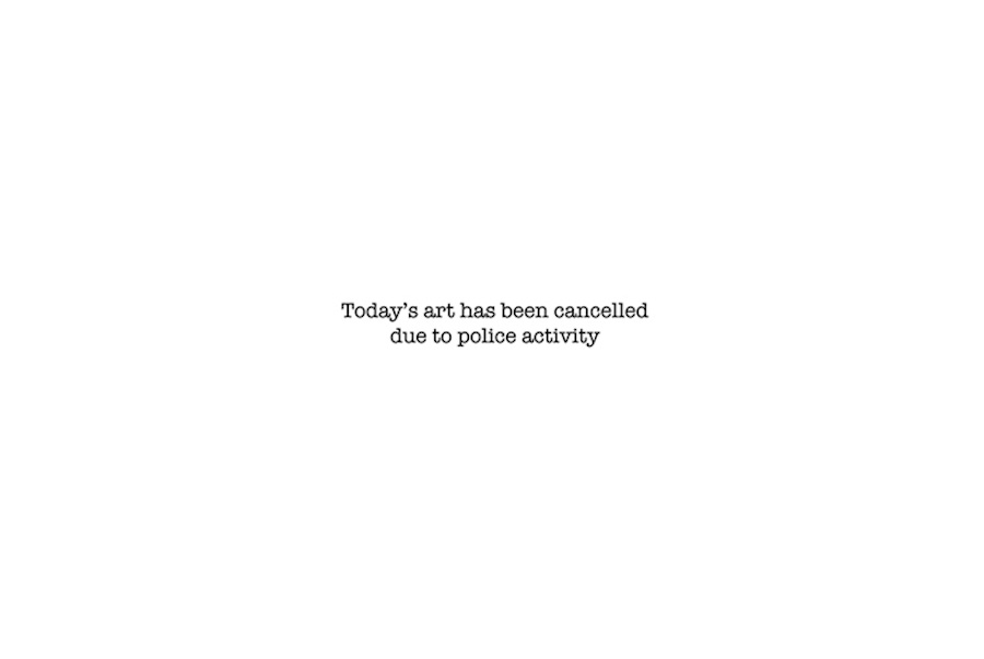 Banksy - Art cancelled