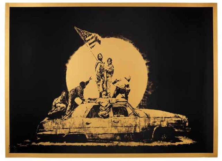 Banksy, Laugh Now, 2004
