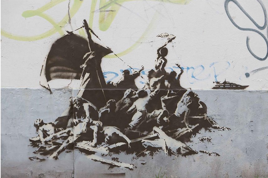 Banksy - The Raft of the Medusa