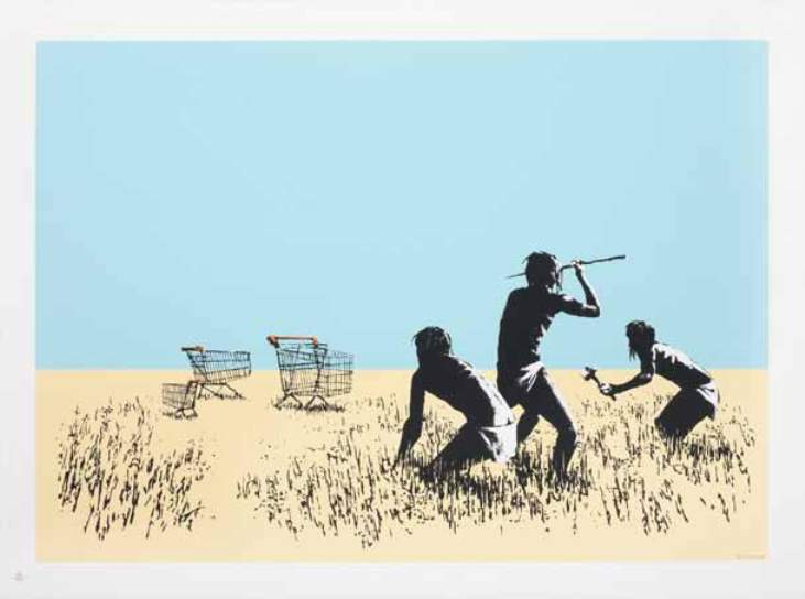 Banksy, Laugh Now, 2004