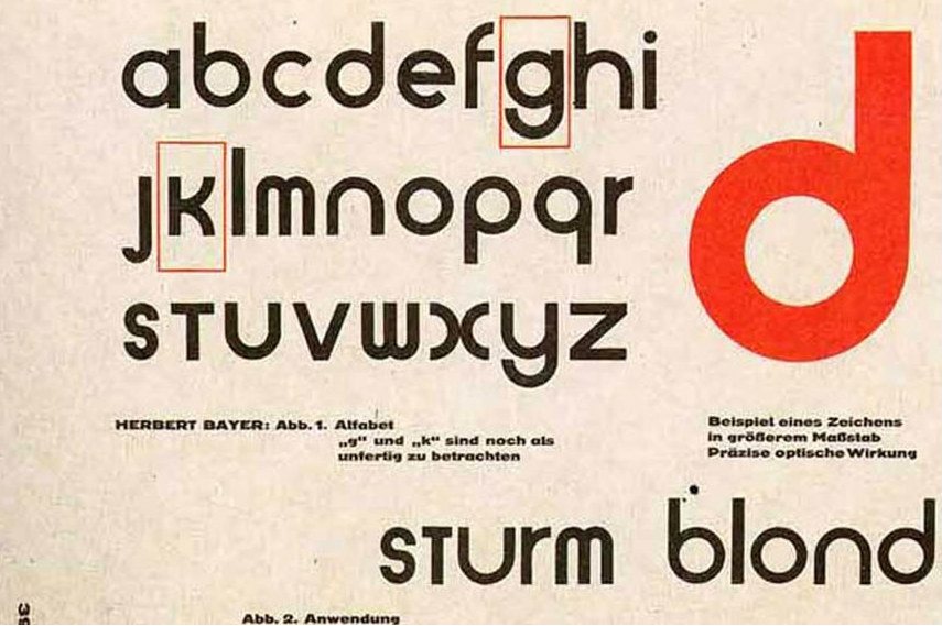 early 60s fonts