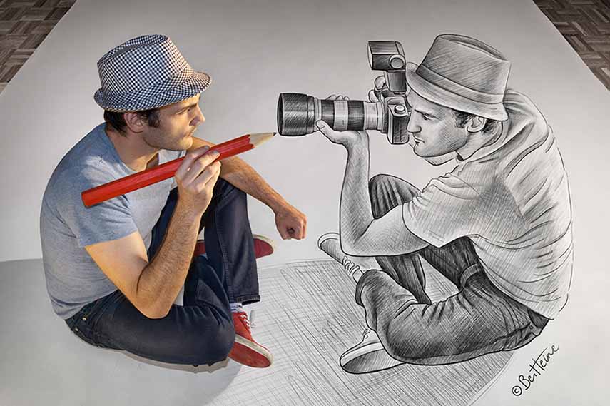 What Is The Place Of 3d Pencil Drawings In The World Of Art And Entertainment Widewalls