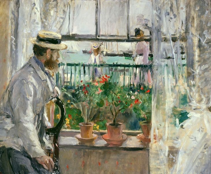 In England (Eugène Manet on the Isle of Wight), 1875