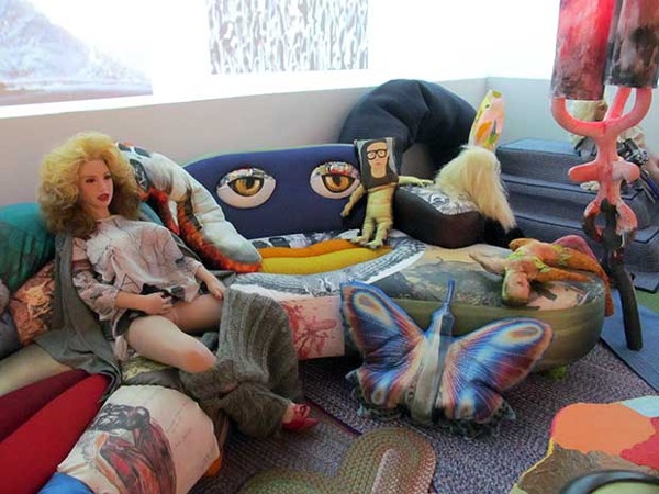 Bjarne Melgaard - installation view at the Whitney Biennial