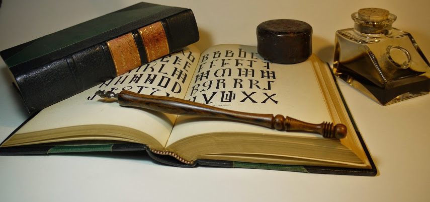 what is Calligraphy Equipment - Image via New Zealand Calligraphers