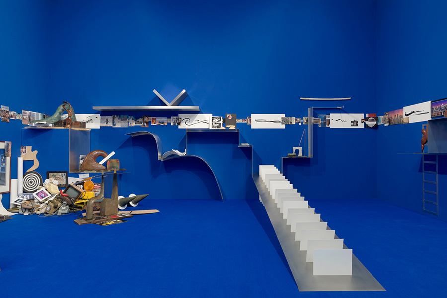 exhibition view The Pale Fox, Bétonsalon – Centre for art and research, Paris, 2014
