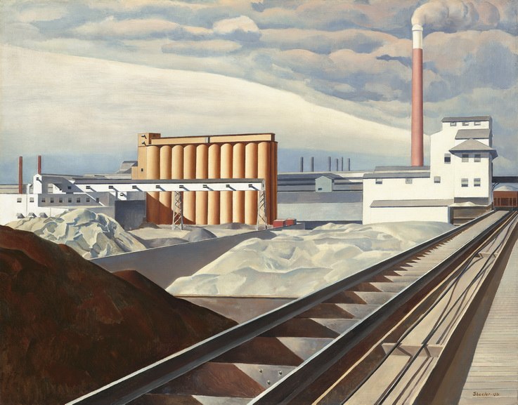 Charles Sheeler_Classic Landscape_1931
