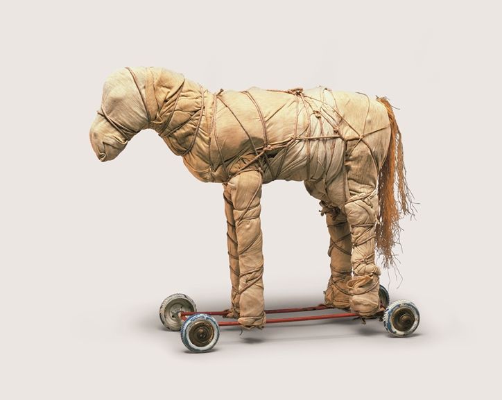 Christo & Jeanne Claude - Wrapped Toy Horse
