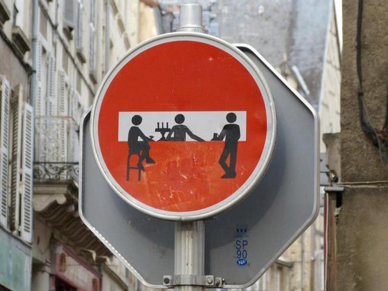 Clet italy florence night traffic public city graffiti street art posts years love