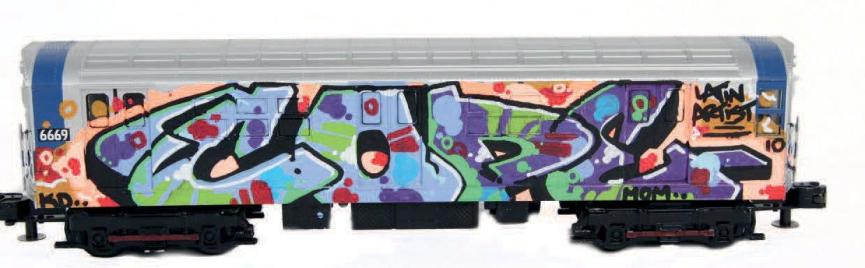 Cope 2 - Train miniature, 2013 (25 x 8 x 6 cm) - lot 21