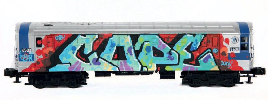 Cope 2 - Train miniature, 2013 (31 x 9 x 6 cm) - lot 24