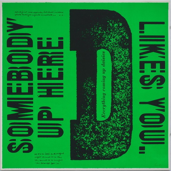 Corita Kent - Everything coming up daisies, 1968