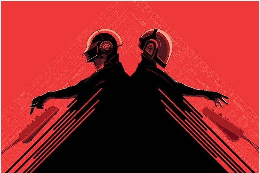 daft punk art