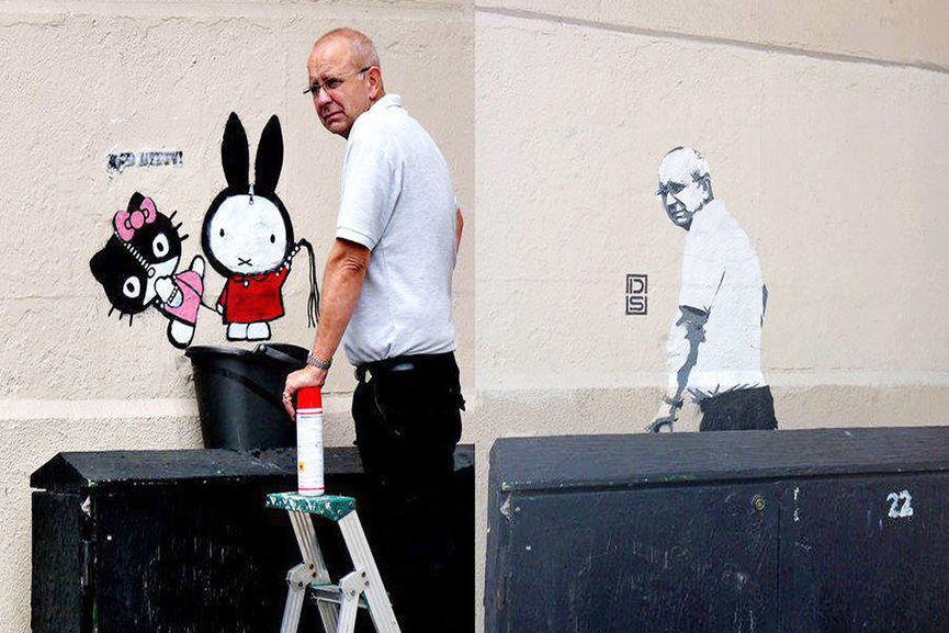 DS' Stencil Interventions