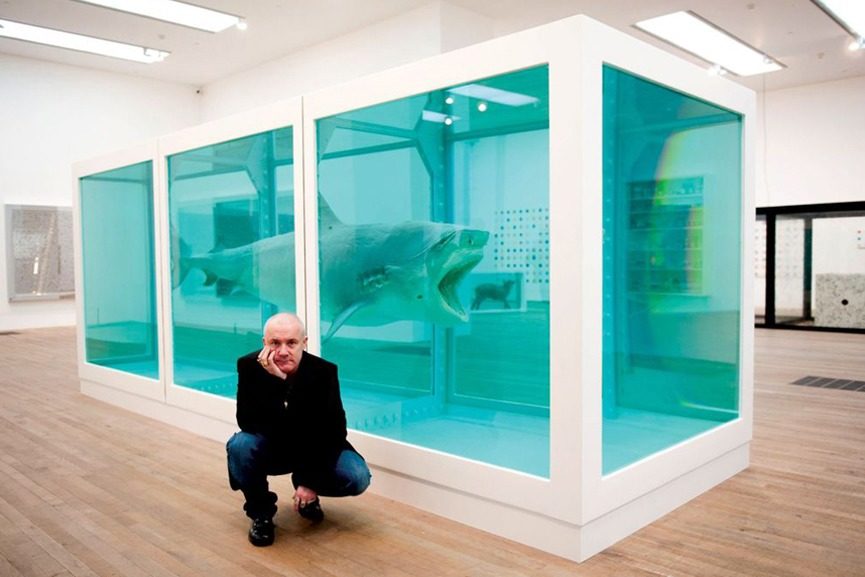 The Famous Damien Hirst Artwork has Leaked Dangerous Levels of ...