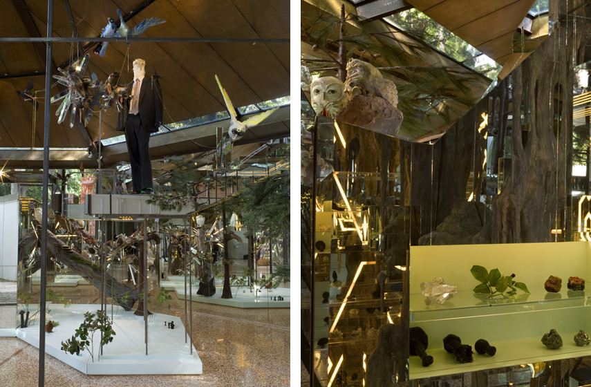 work work new new gallery gallery york york museum museum brussels exhibitions 2011 arts march university David Altmejd - A view on the installation The Index, 2007 (Left) / A closer look on The Index, 2007 (Right)