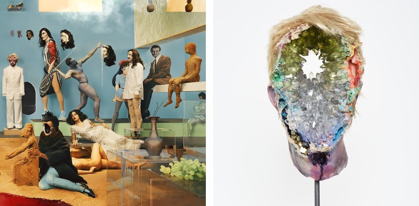 work work new new gallery gallery york york museum museum brussels exhibitions exhibitions univeristy 2011 arts march university David Altmejd - Album Cover fot the Yeasayer Amen & Goodbye, 2016, photo credits Pitchfork (Left) / Eye (Right)