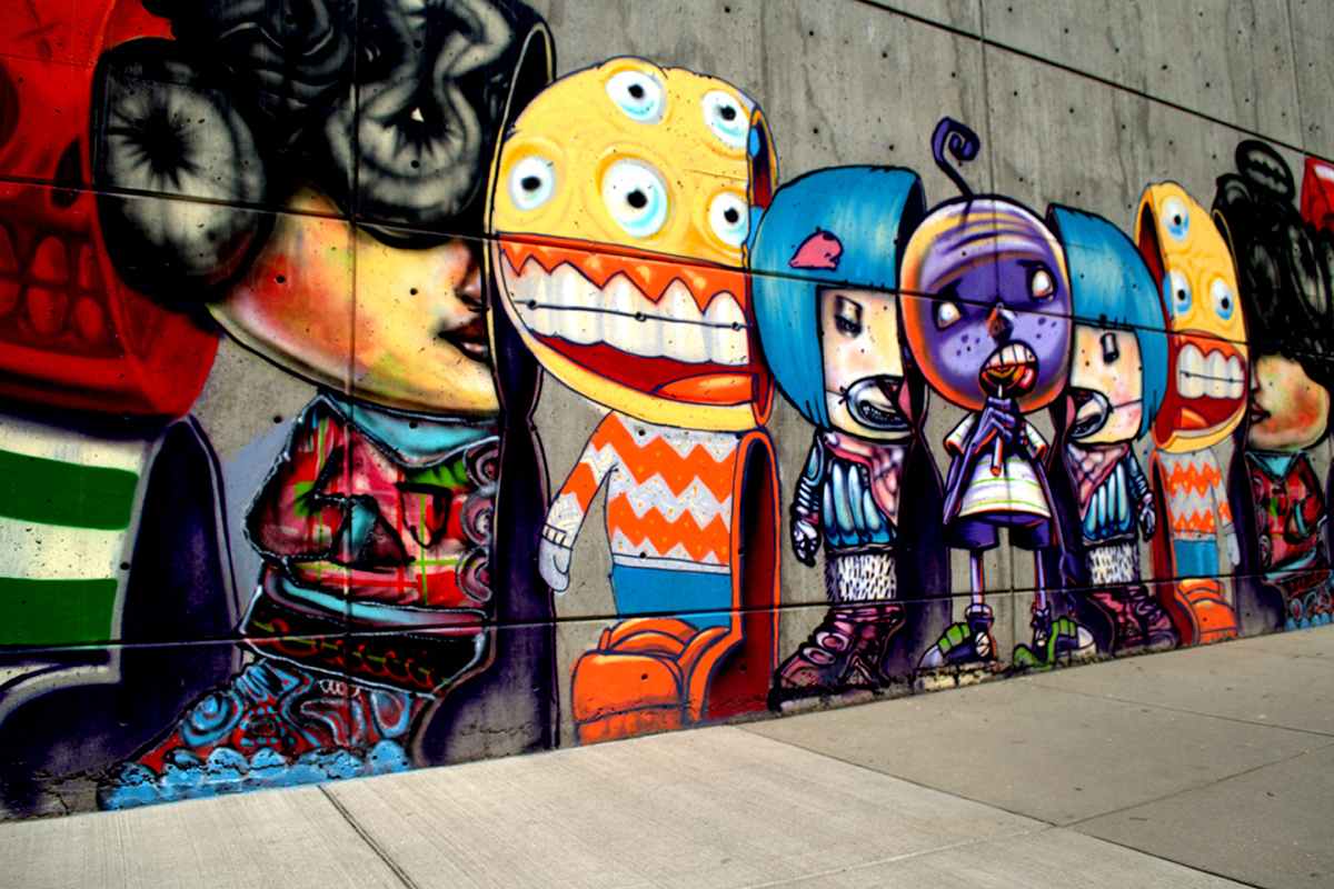 Graffiti time like form walls culture subway