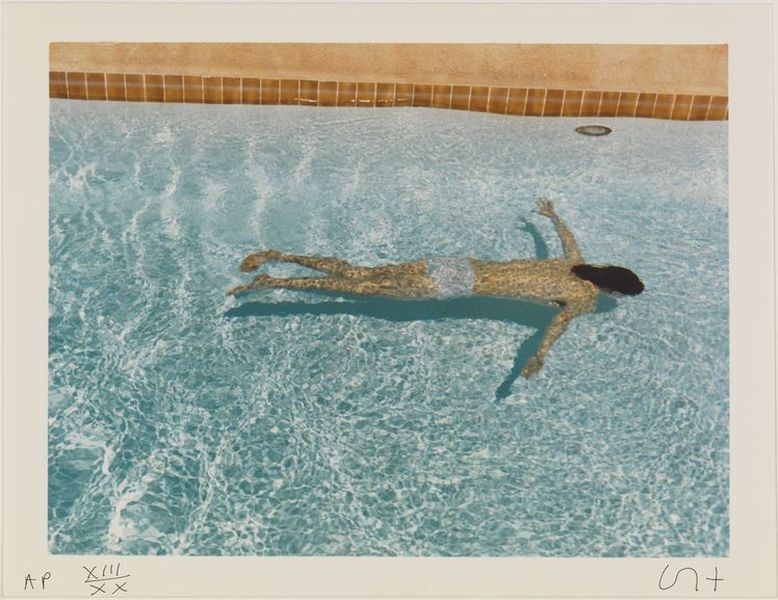 David Hockney - John St. Claire Swimming, April 1972