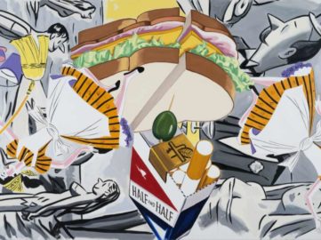David Salle - A Night in the Sky with Friends