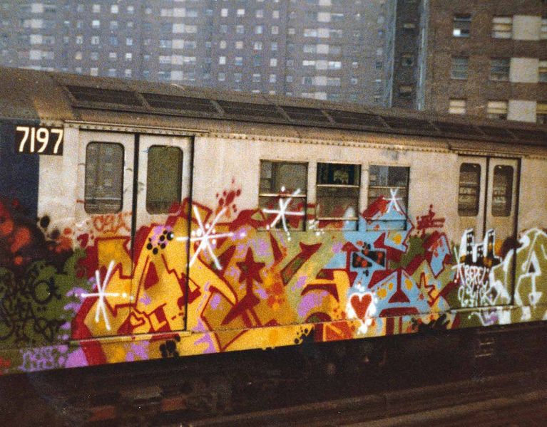 Daze Train Graffiti