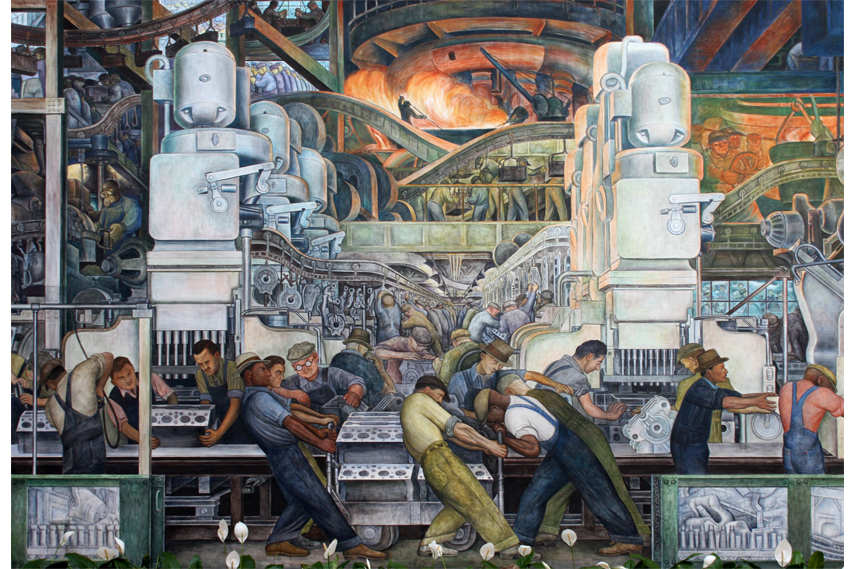 7 Famous Diego Rivera Mural Paintings Widewalls