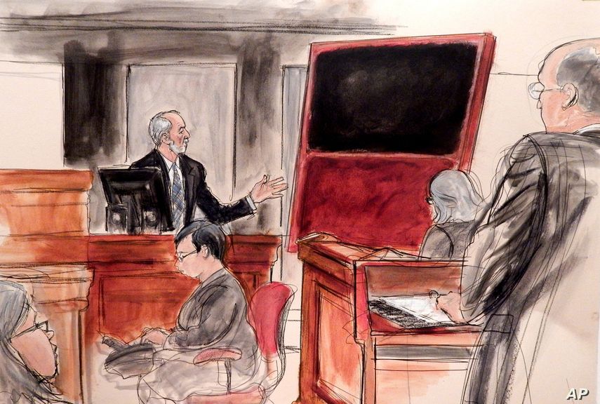 Domenico De Sole, Chairman of Sotheby's at the New York trial against Ann Freedman, Michael Hammer, Rosales and the rest