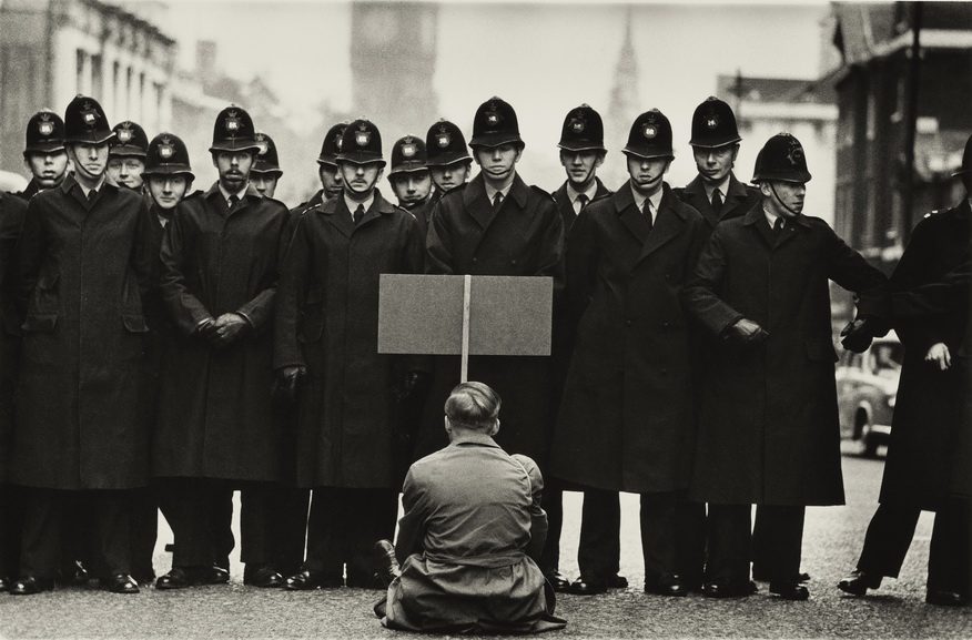 Don McCullin - Protester Cuban Missile Crisis Whitehall London