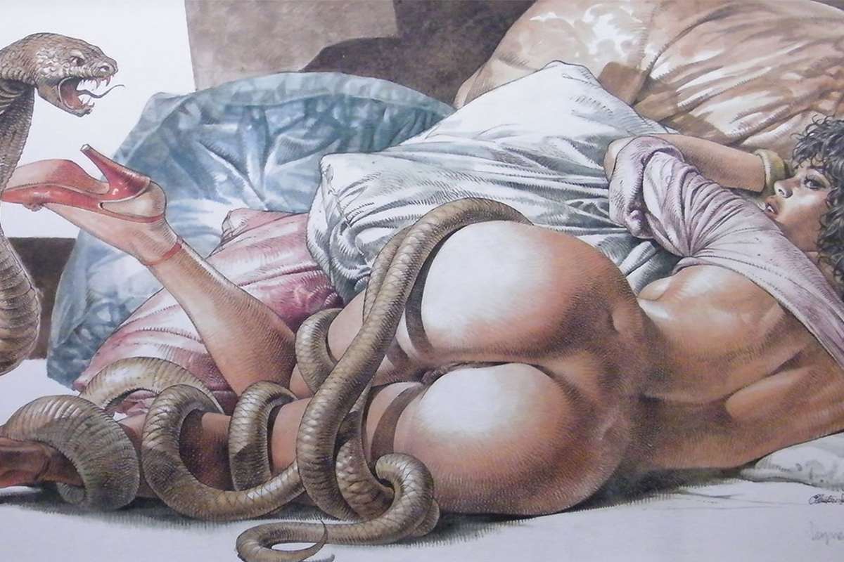 cartoon erotica - Druuna Comic Series - The Infamous Goddess of Erotic Illustration