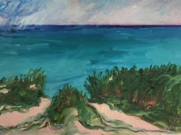 Duncan de Kergommeaux - Lake Huron (detail), 1986