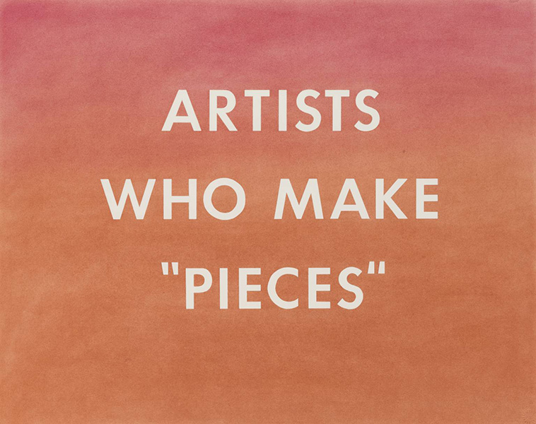 view angeles edward california standard gallery Ed Ruscha - Artists Who Make Pieces, 1976