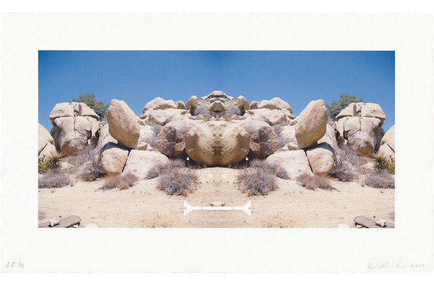 Ed Ruscha - Bow-Tie Screwhead (Bow-Tie Landscapes), 2003