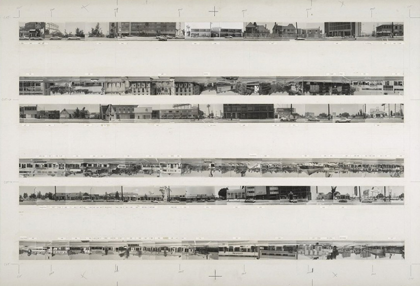Ed Ruscha - Every Building On Sunset Strip, 1966