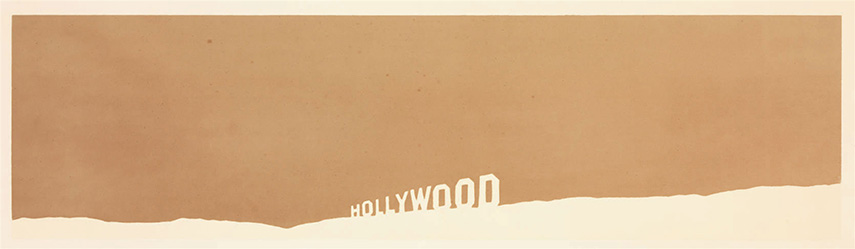 view angeles edward california standard gallery Ed Ruscha - Fruit-Metrecal Hollywood