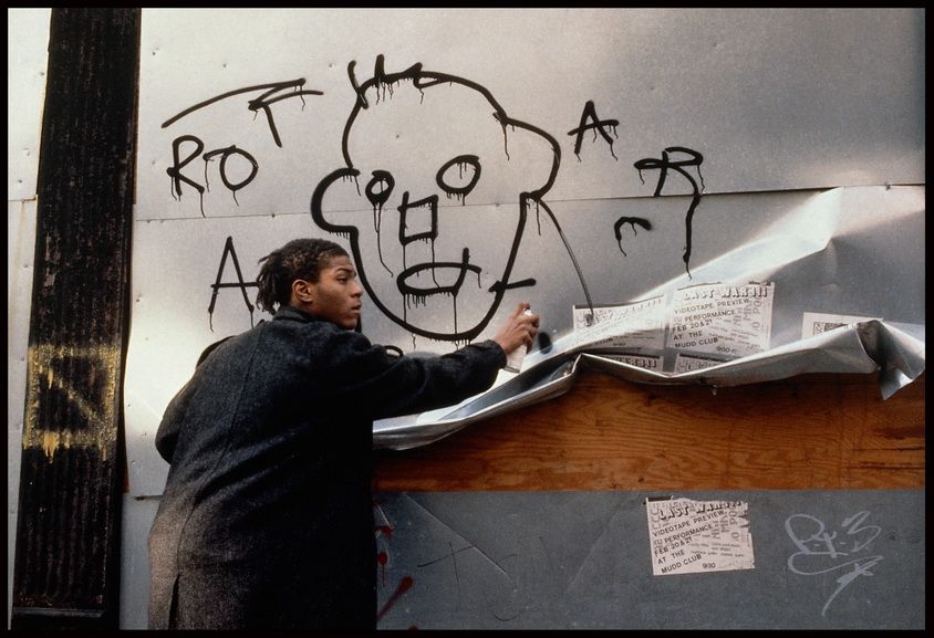Edo Bertoglio - Basquiats Head