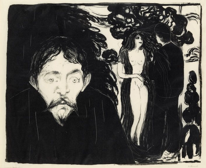 Edvard Munch - Jealousy