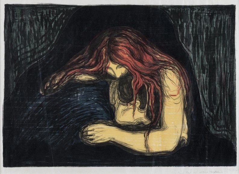 Edvard Munch - Vampire
