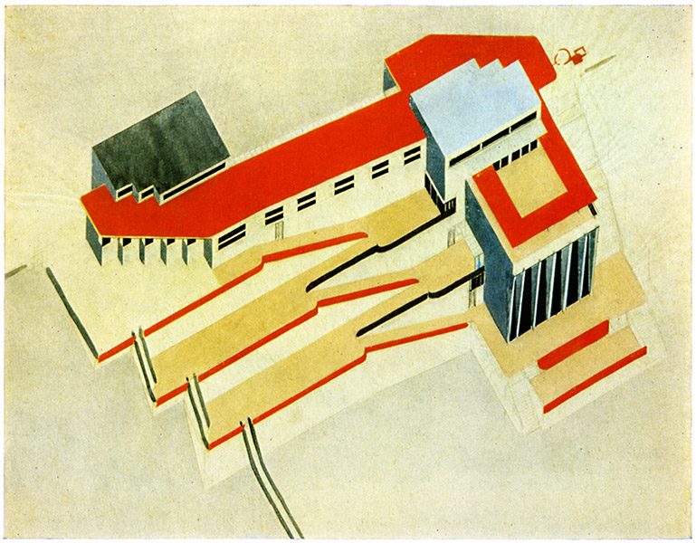 El Lissitzky - Yacht Club, 1925