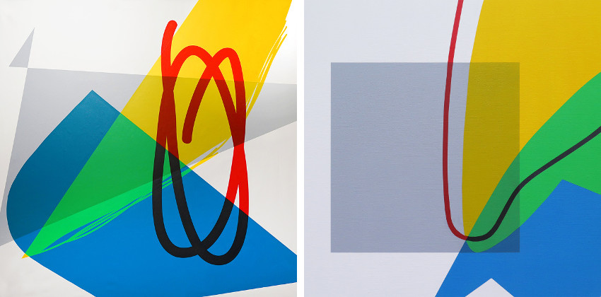 Elian - The Influence of Gray on a Bright Color, 2016 (Left) - Estudio Sobre el Balance, 2016 (Right), new, home, contact, news, july